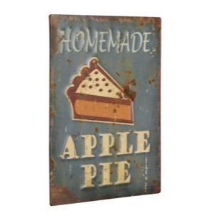 Metal skilt Homemade Apple Pie 30x40cm